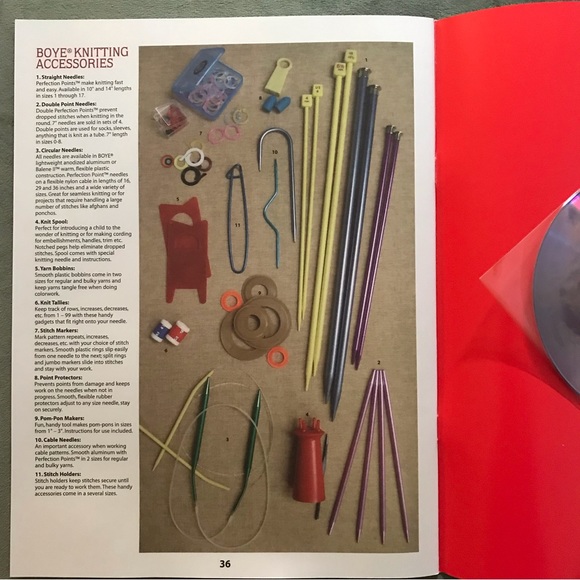 I taught myself knitting kit with DVD - Picture 7 of 11